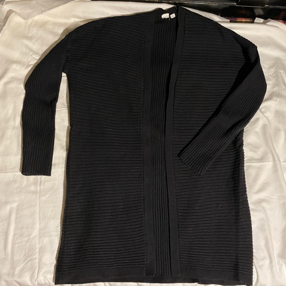 Gap XL Tall open-front tunic cardigan